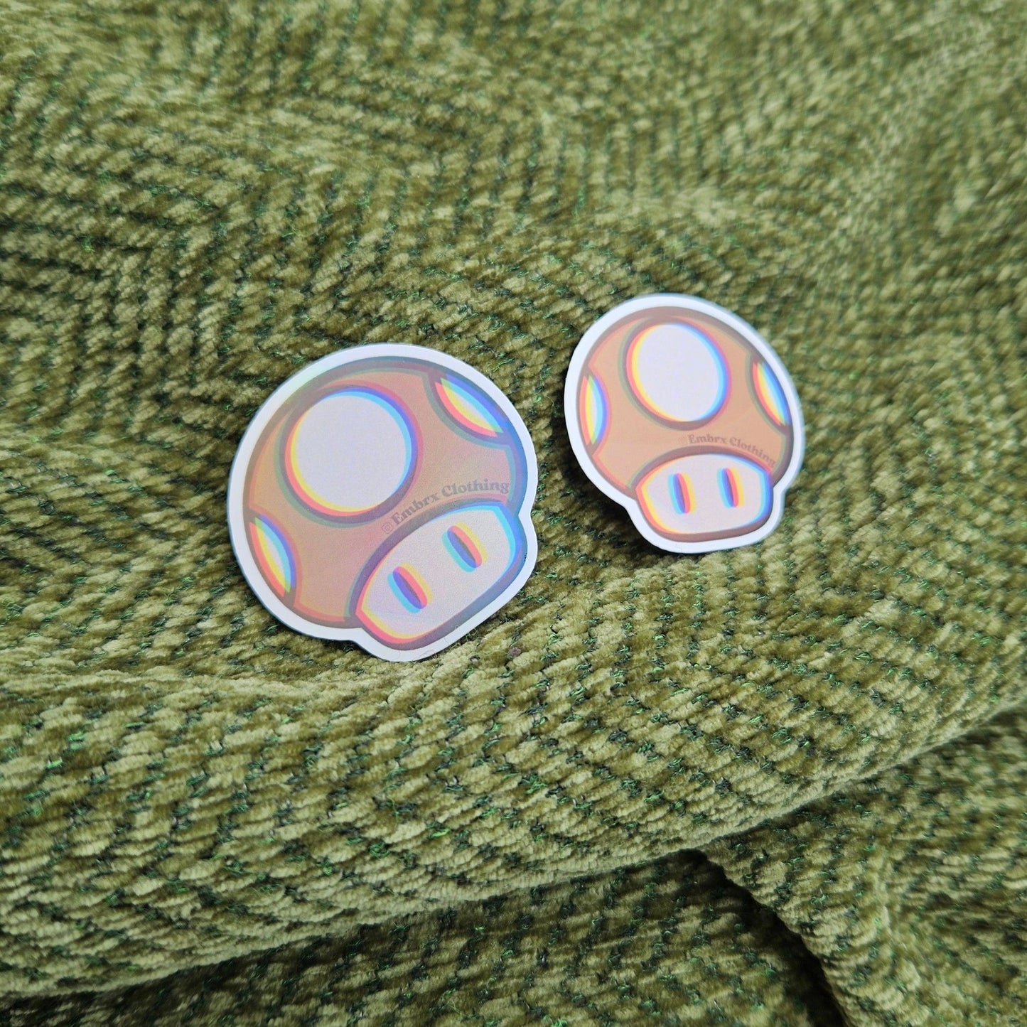 Trippy Mushroom - Vinyl Waterproof Sticker