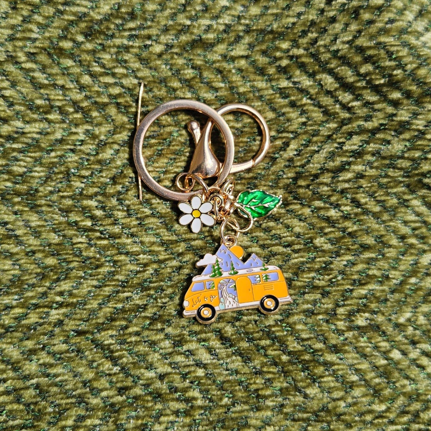 Mushroom Key Ring