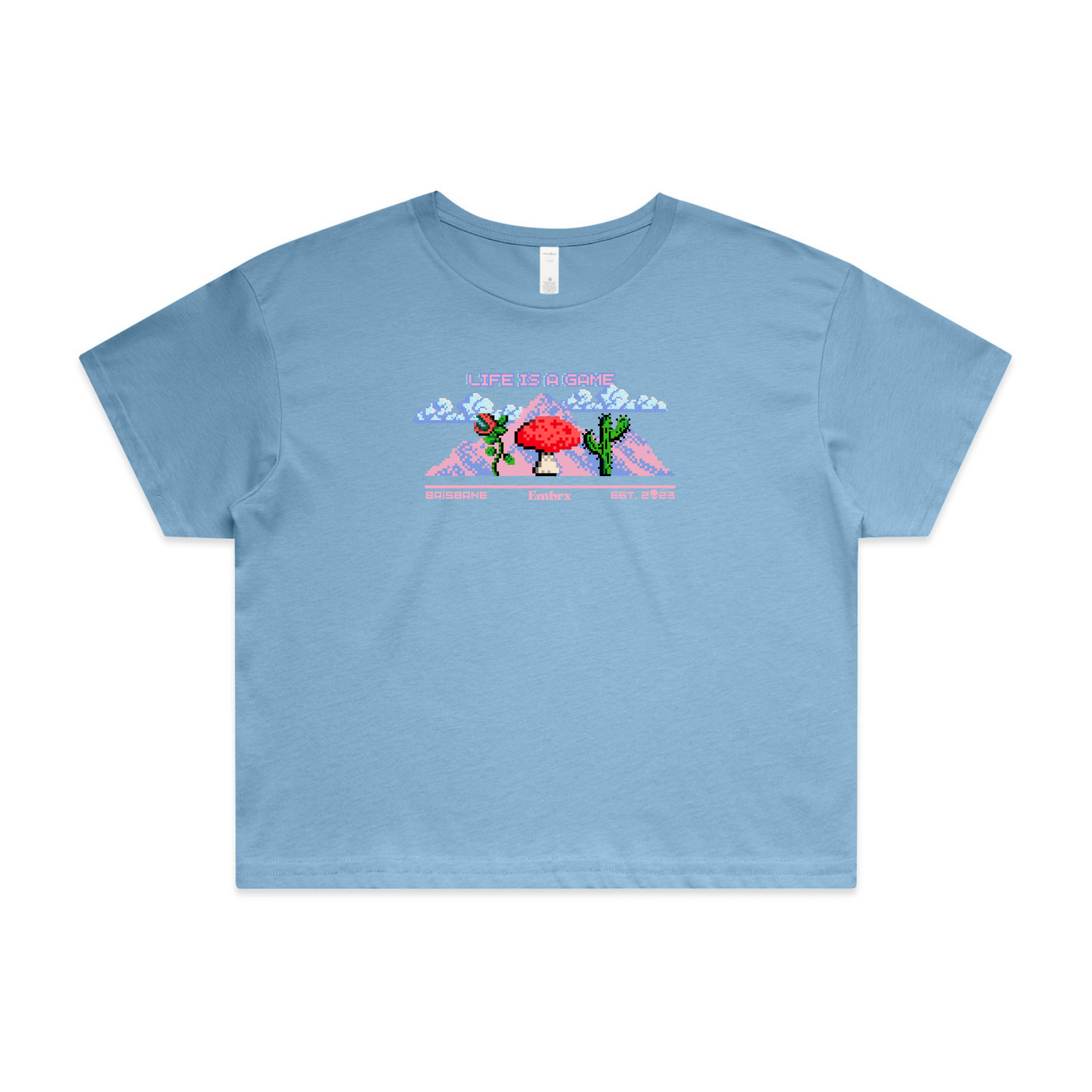 Life is a Game 🎮 Crop Tee