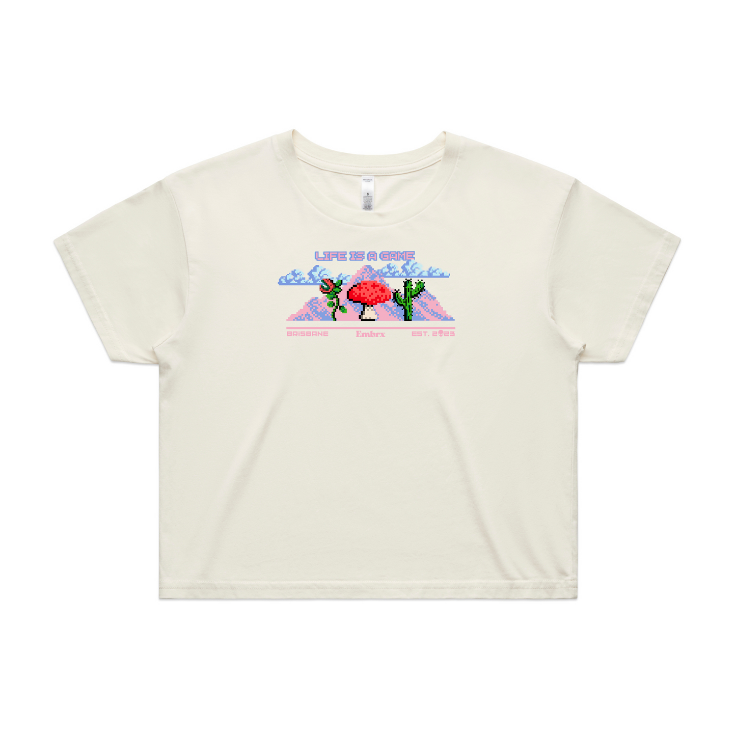 Life is a Game 🎮 Crop Tee