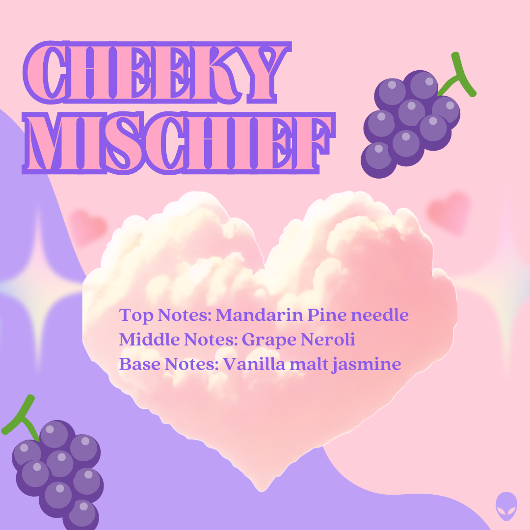 Mushroom Soy Wish Candle - Cheeky Mischief