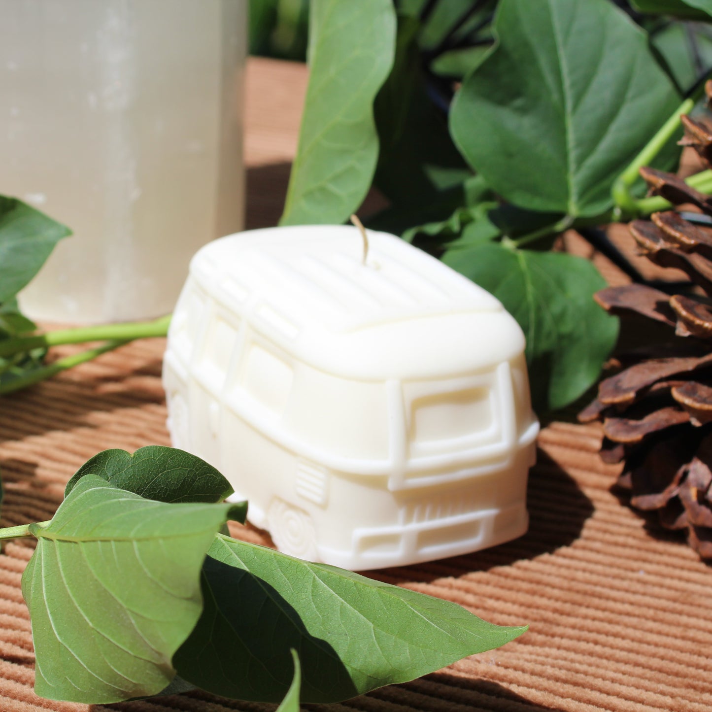 Lilttle Kombi Soy Wish Candle - White