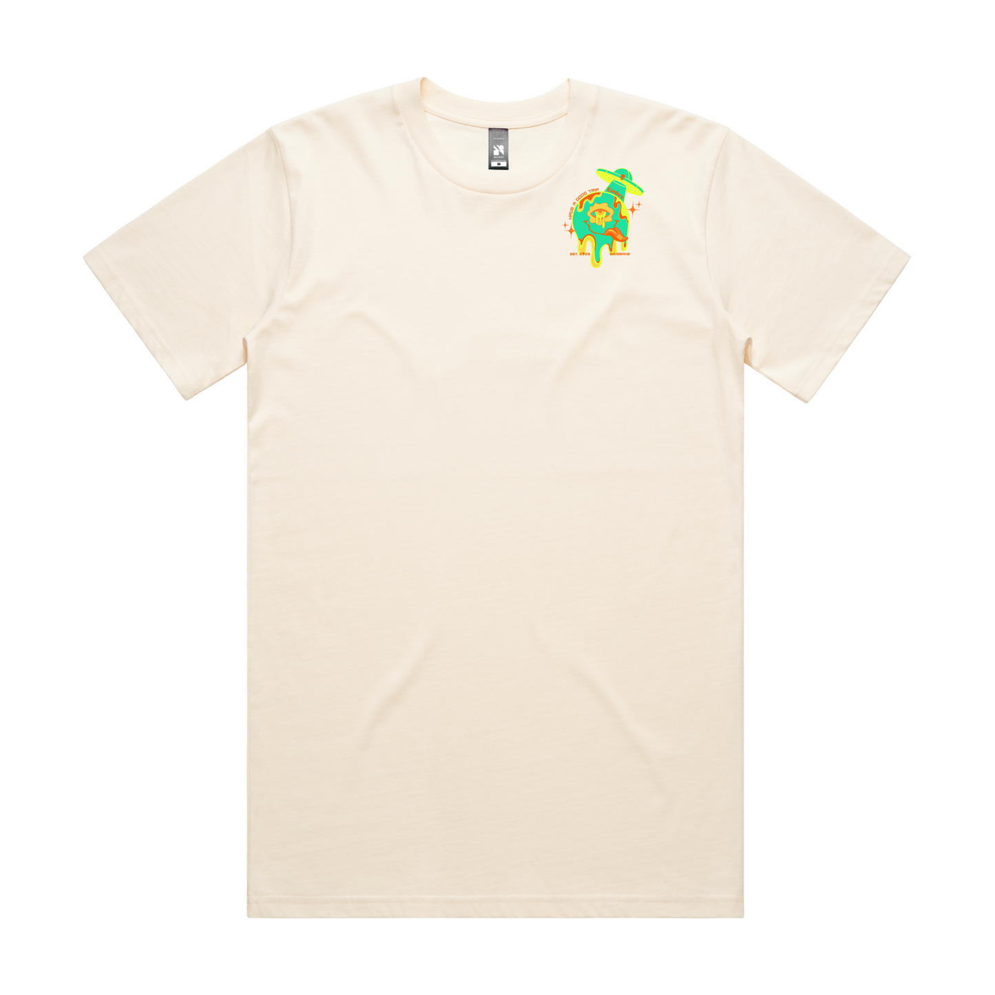 Trippy Heavy Tee - Natural