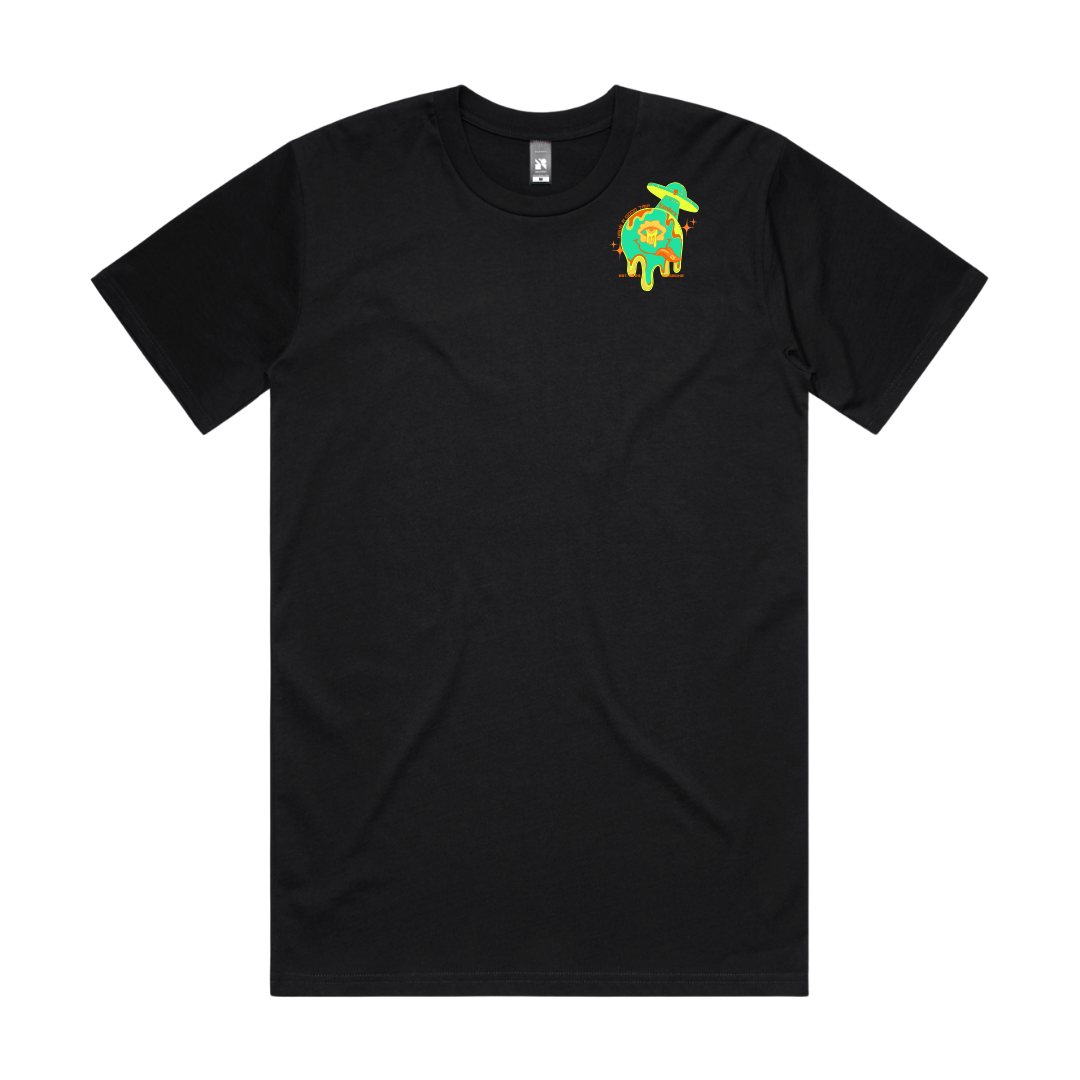 Trippy Heavy Tee - Black