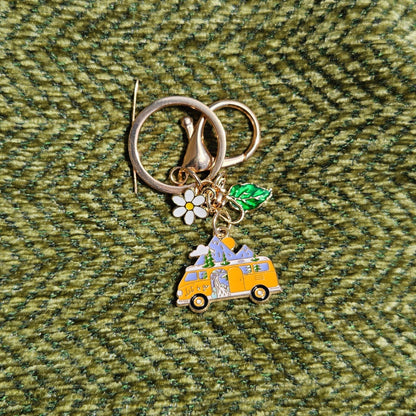 Mushroom Key Ring