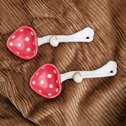 Ceramic Mushroom Spoon