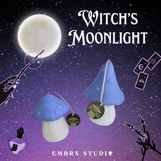 Mushroom Soy Wish Candle - Witch’s Moonlight