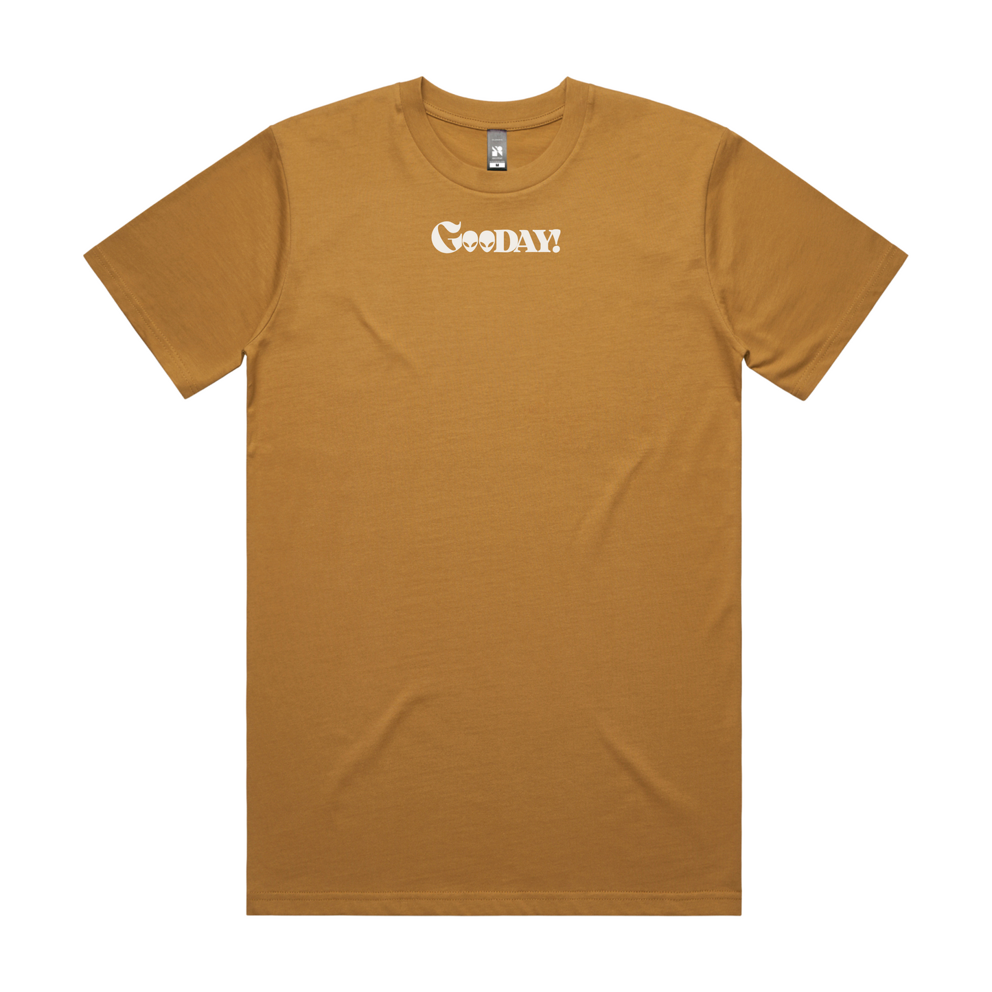 GooDAY! Heavy Tee - White/Khaki