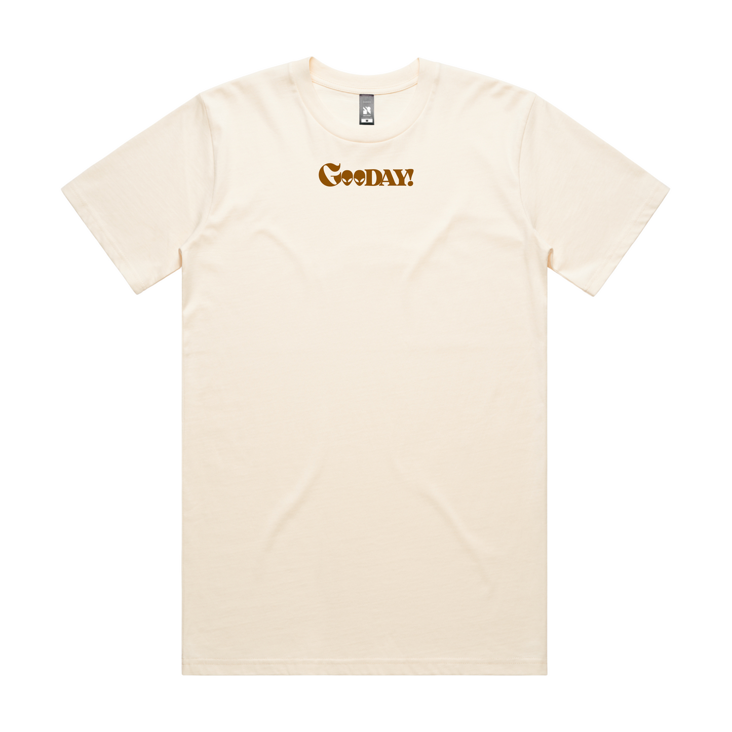 GooDAY! Heavy Tee - Natural Brown